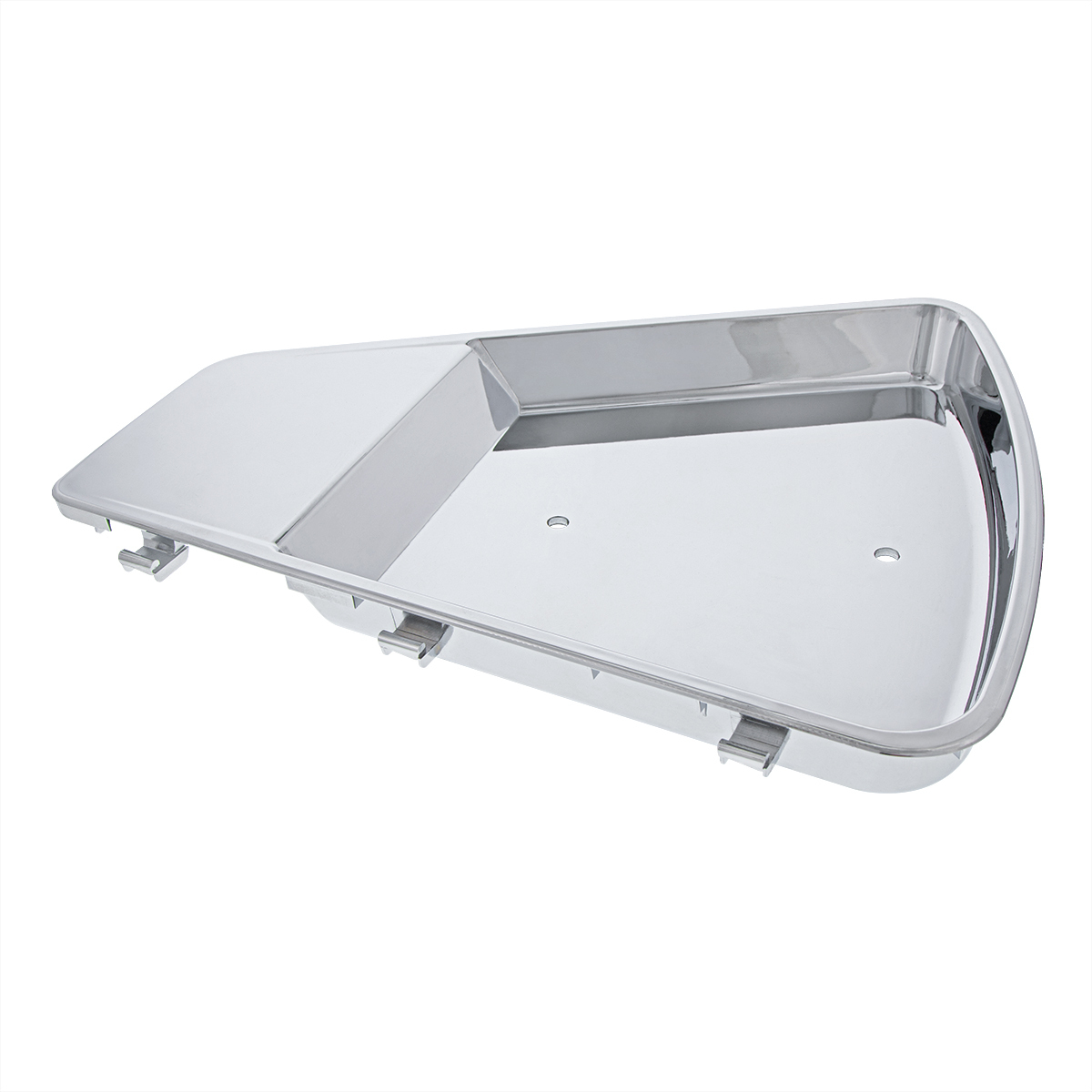 Chrome Plastic Dash Top Tray For 2018-2024 Volvo VNL - Thumbnail 8