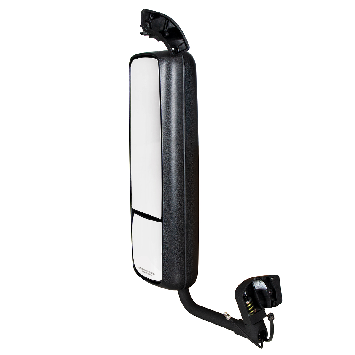Black Heated Mirror Assembly For 2004-2012 Volvo VNL - Driver - Thumbnail 3