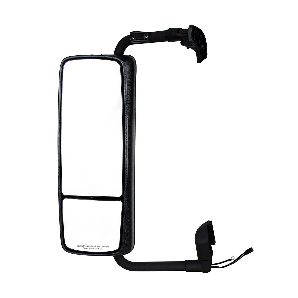 Chrome Heated Mirror Assembly For 2004-2012 Volvo VNL - Driver