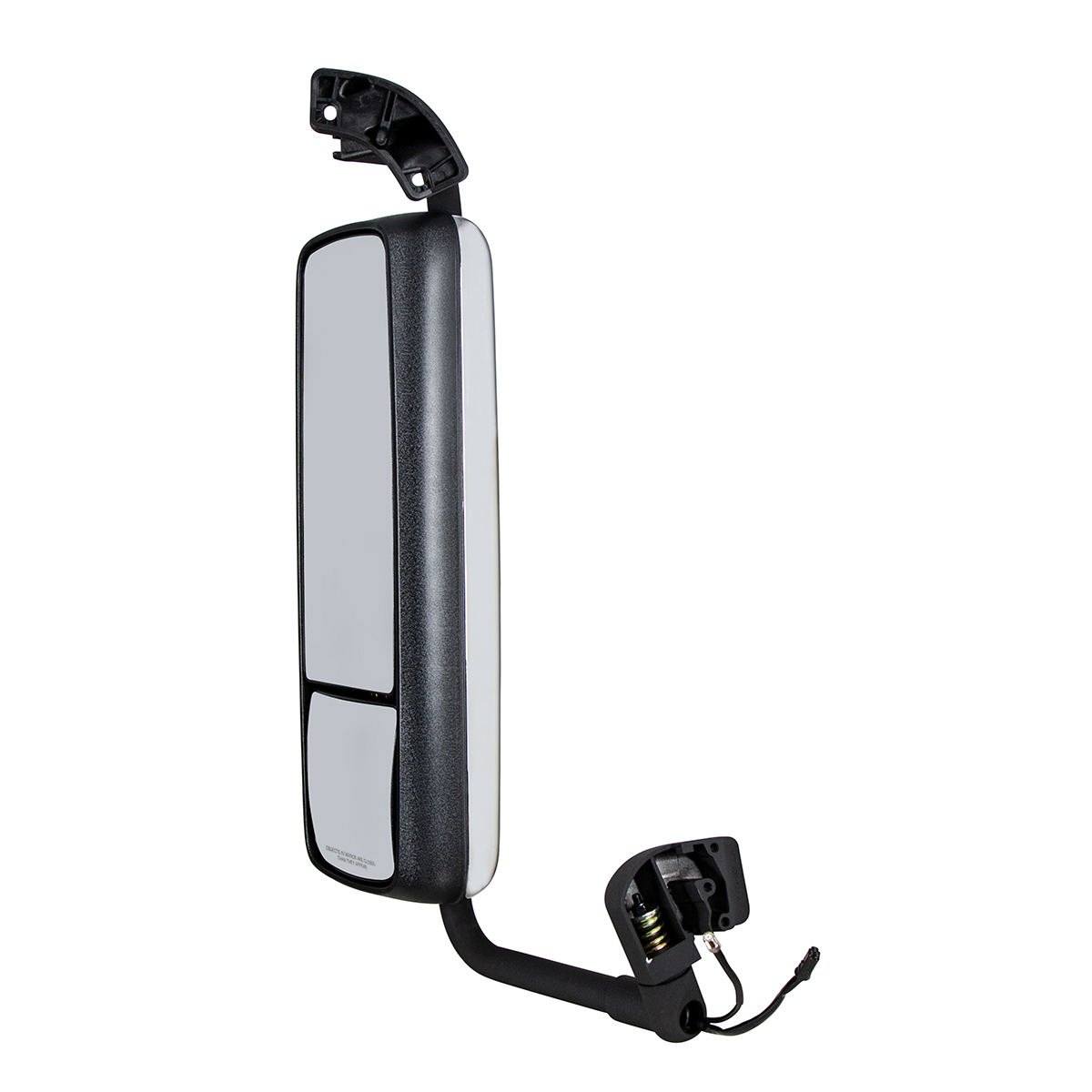 Chrome Heated Mirror Assembly For 2004-2012 Volvo VNL - Driver - Thumbnail 3