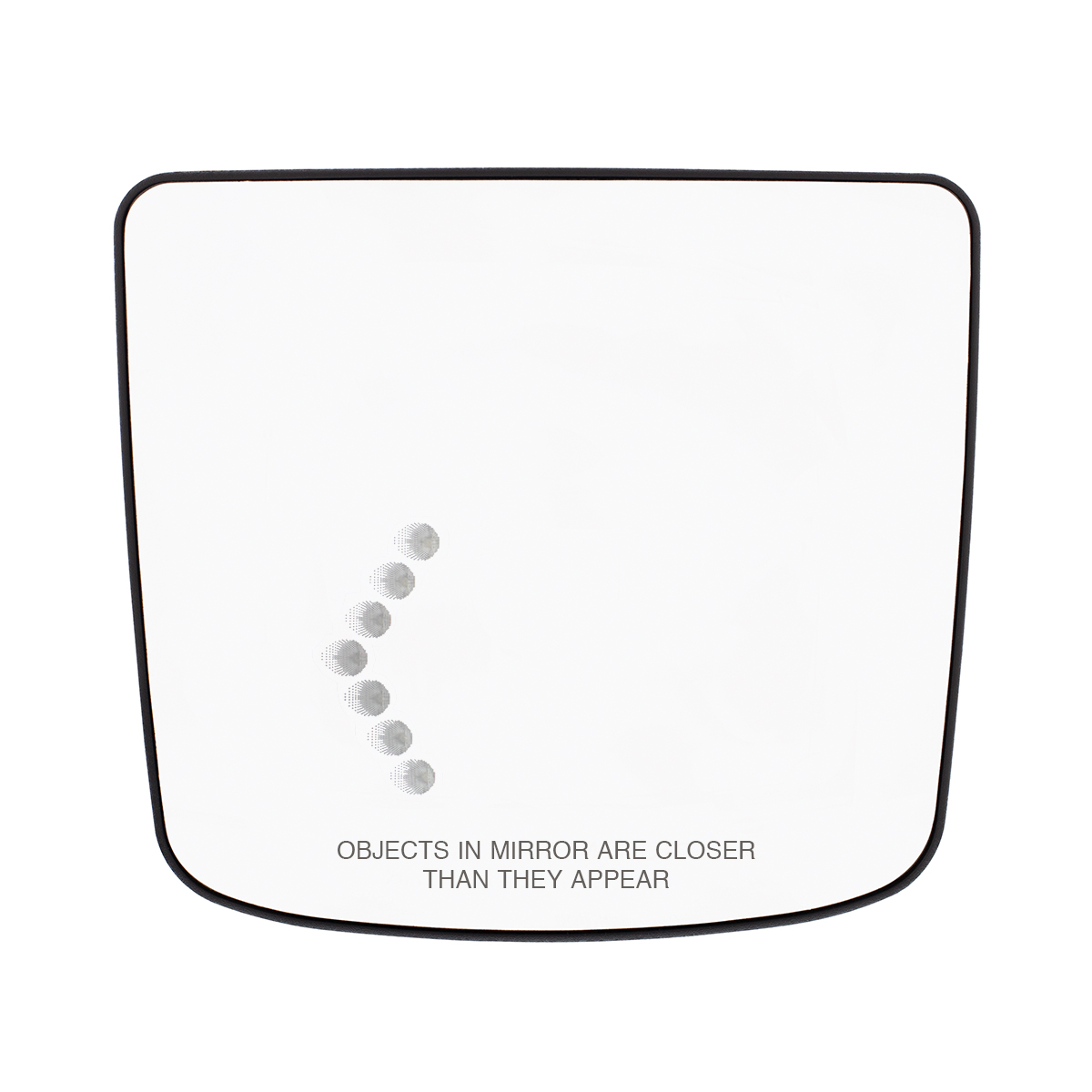 Heated Auxiliary Convex Mirror With LED Turn Signal For 2012-2017 Volvo VNL - Driver - Thumbnail 2