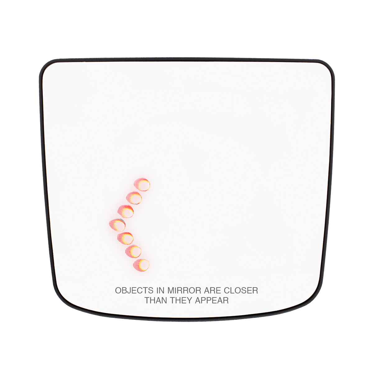 Heated Auxiliary Convex Mirror With LED Turn Signal For 2012-2017 Volvo VNL - Driver - Thumbnail 6