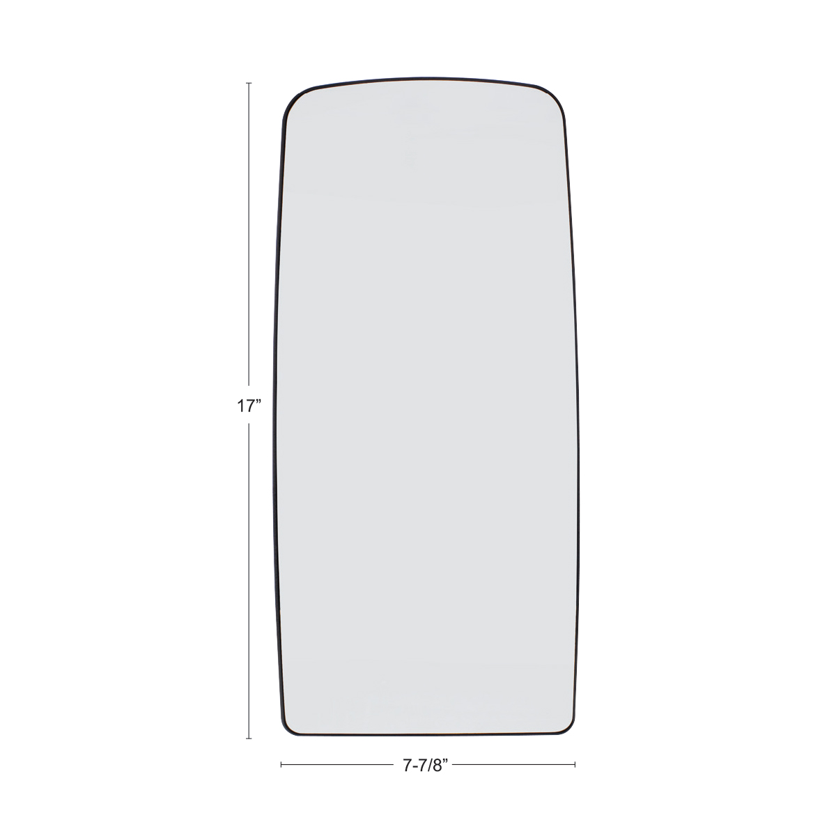 Main Exterior Mirror For 2004-2017 Volvo VNL - Heated - Thumbnail 4