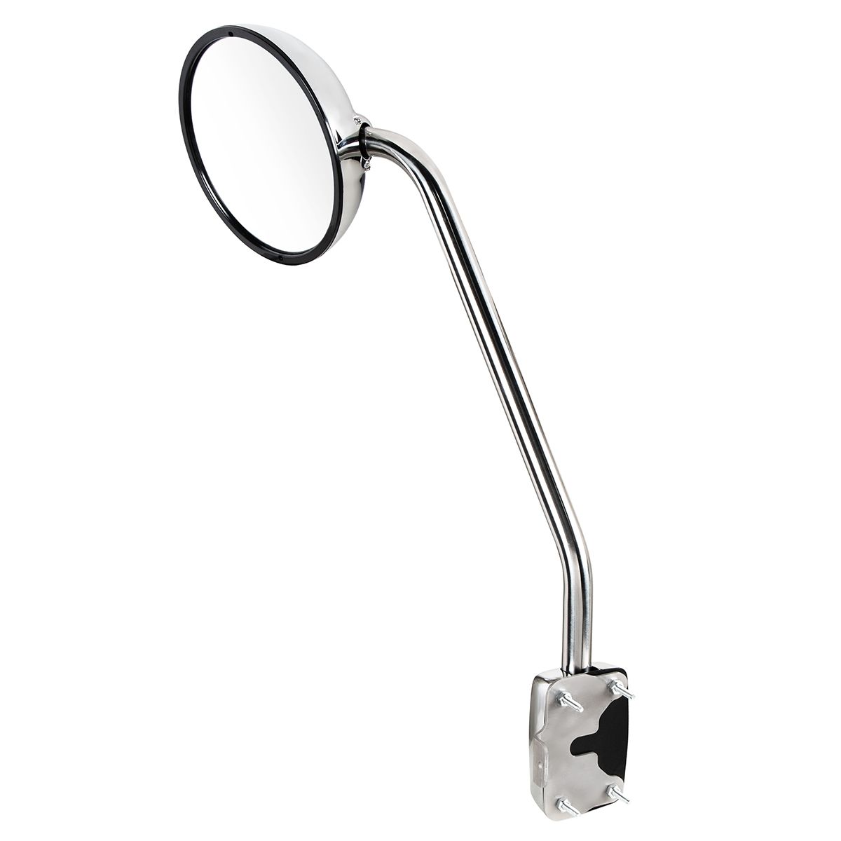 Chrome Hood Mirror For 2013-2021 Kenworth T680 - Driver