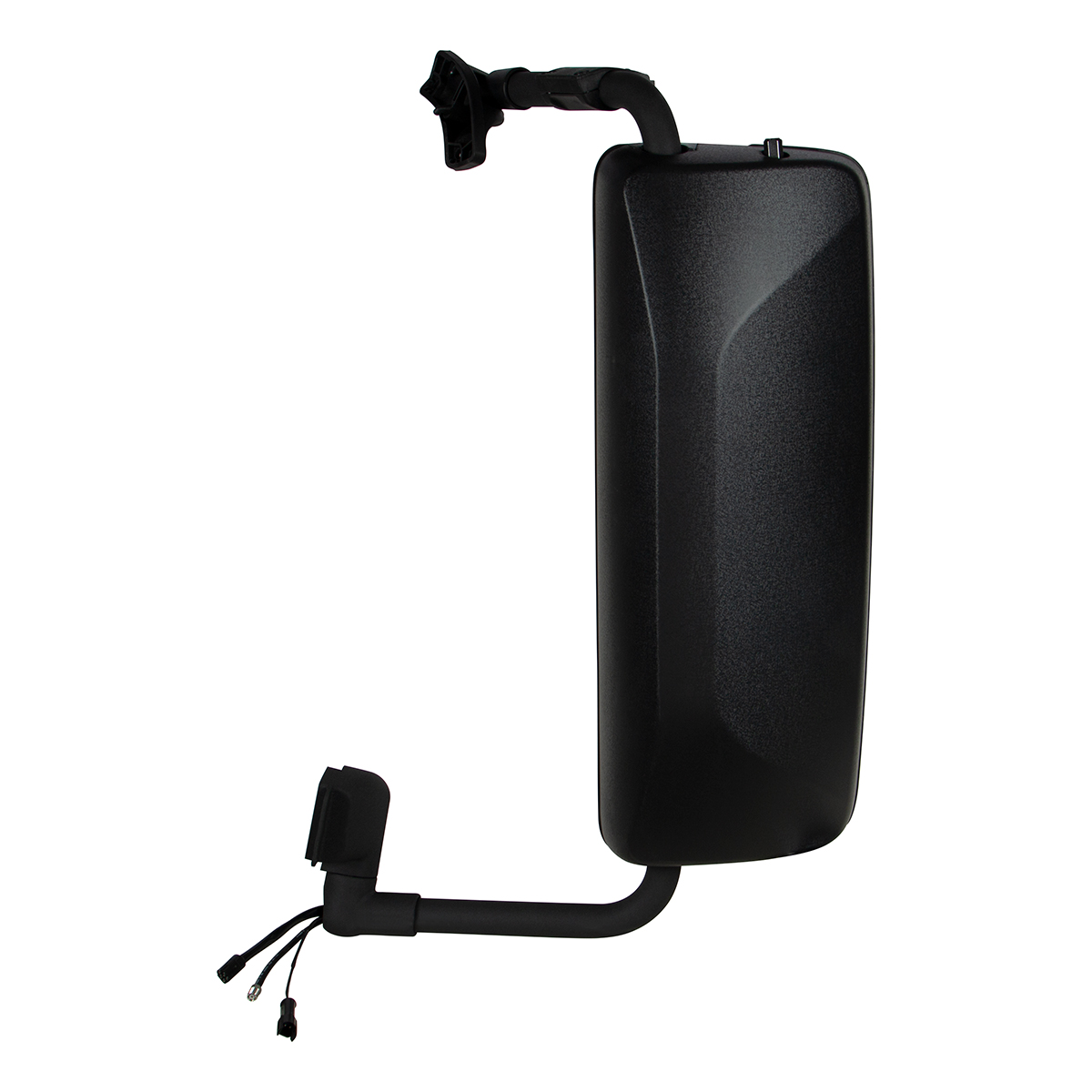 Black Mirror Assembly With LED Turn Signal For 2012 - 2017 Volvo VNL - Driver - Thumbnail 3