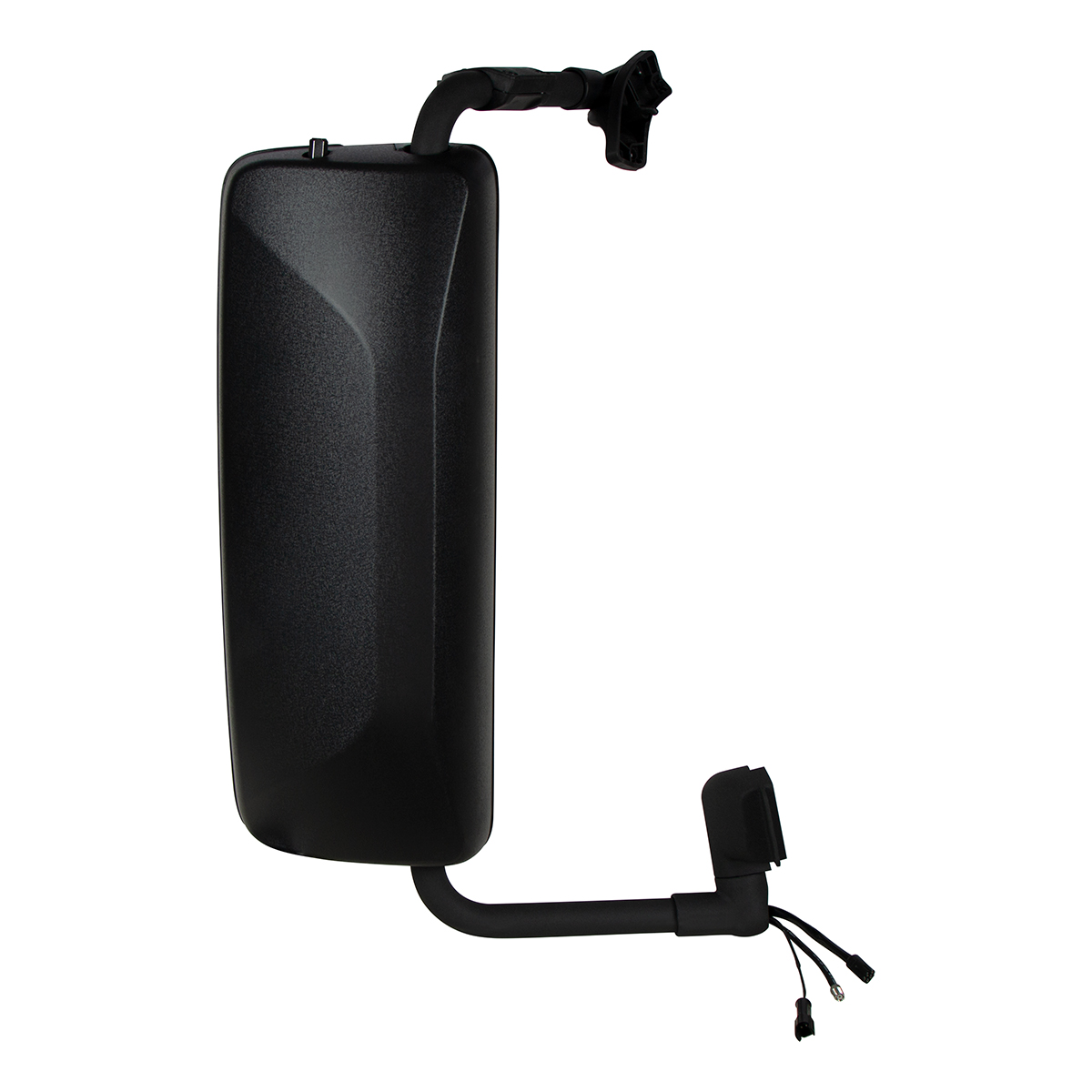 Black Mirror Assembly With LED Turn Signal For 2012 - 2017 Volvo VNL - Passenger - Thumbnail 3