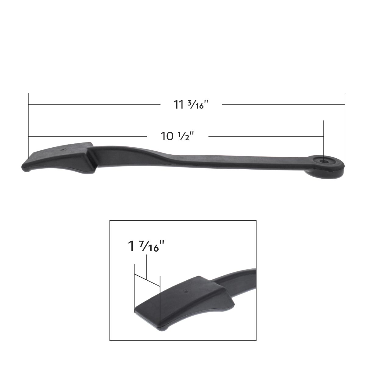 Hood Latch For Freightliner Century - Thumbnail 4