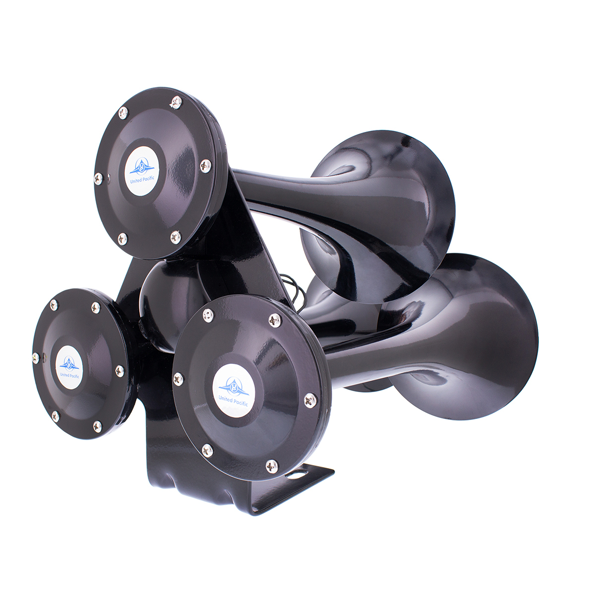 Black 3 Trumpets Train Horn - Thumbnail 4