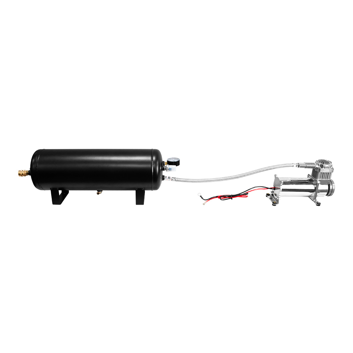 Heavy Duty Competition Series Air Compressor & Tank Kit - Thumbnail 2