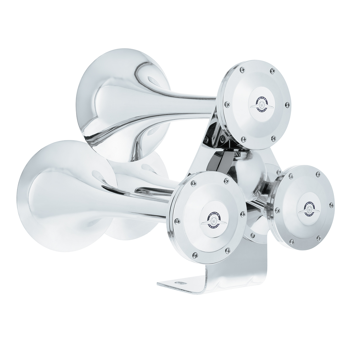 3 Trumpets "Competition Series" Chrome Train Horn - Thumbnail 4