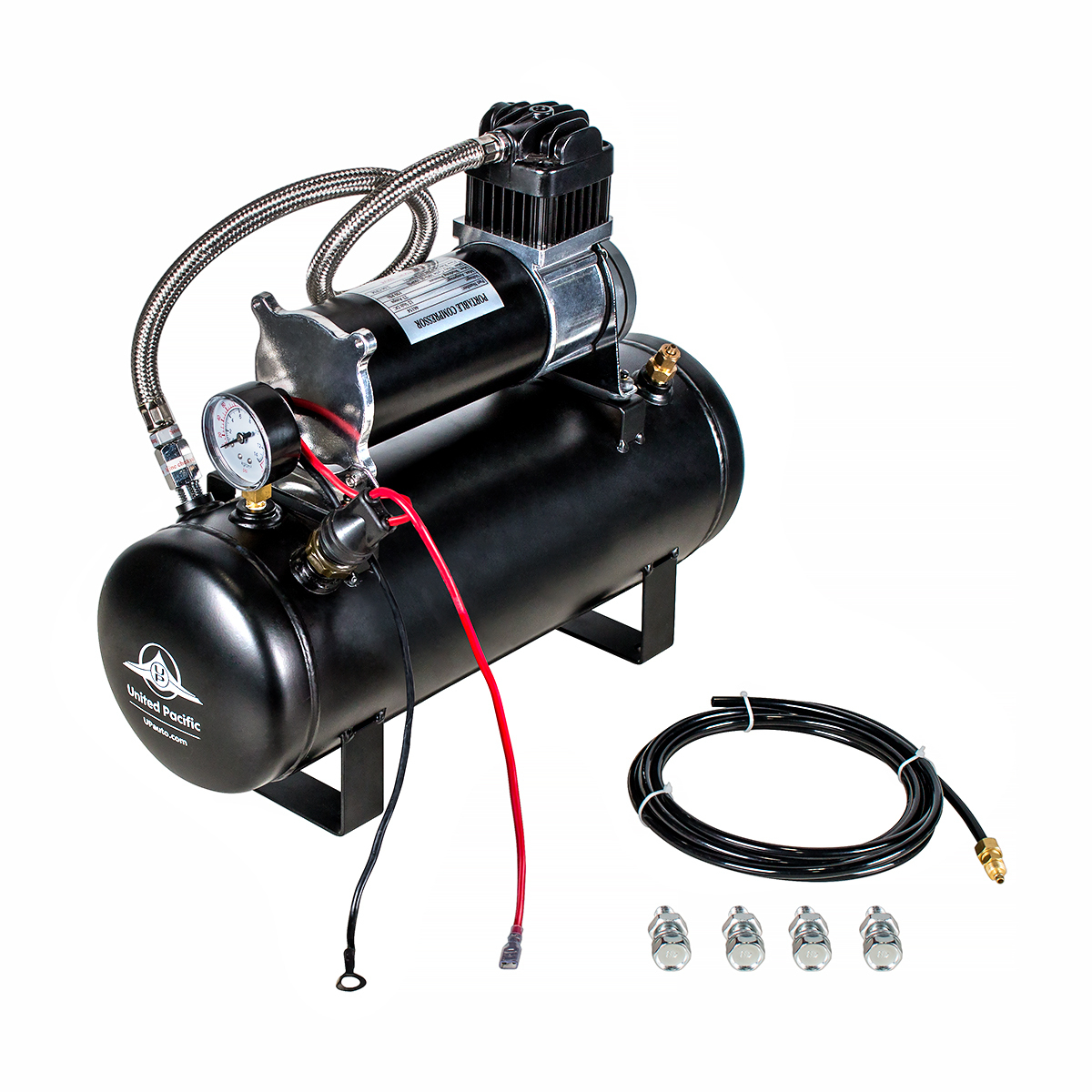 Heavy Duty 12V 150 PSI Air Compressor & Tank Kit - Competition Series - Thumbnail 7