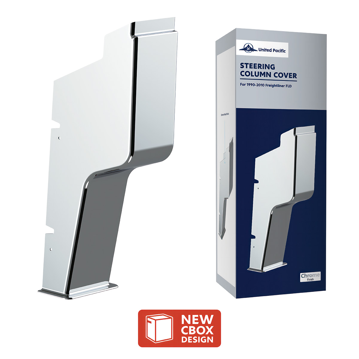 Lower Steering Column Cover For 1990-2010 Freightliner FLD - Thumbnail 3