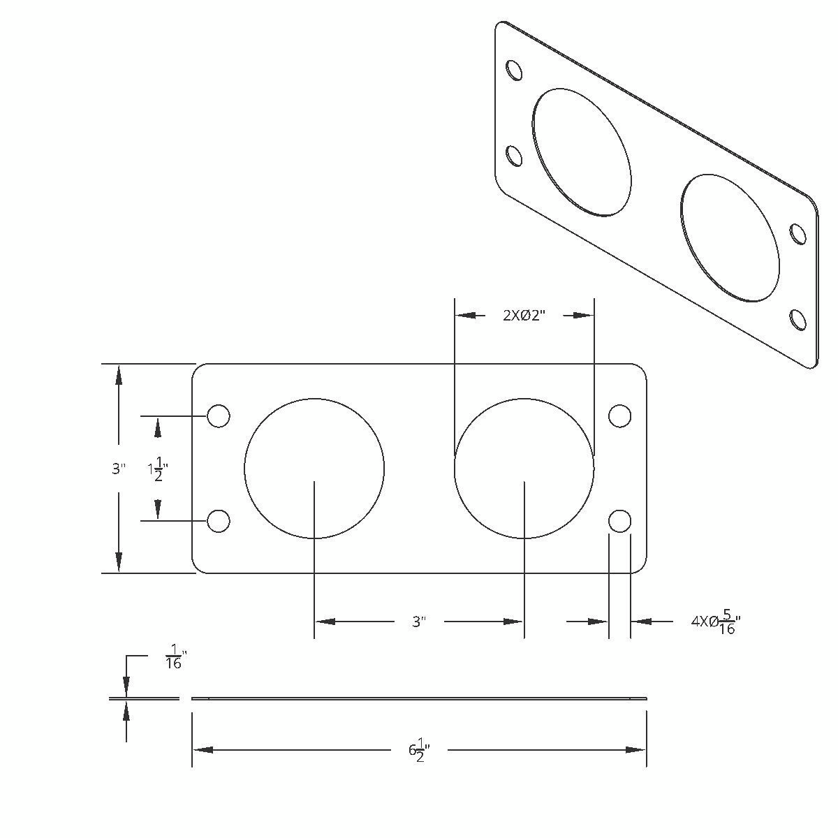 Kenworth Stainless Air Valve Dash Trim - Thumbnail 2