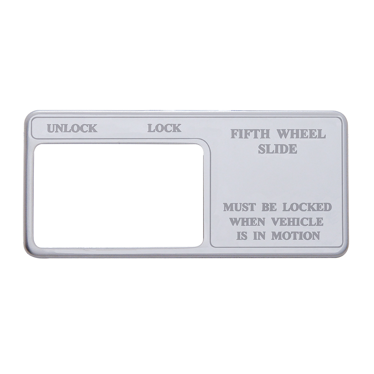 Freightliner Stainless Switch Guard - Fifth Wheel