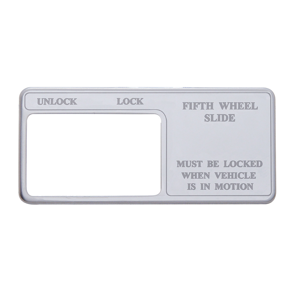 Freightliner Stainless Switch Guard - Fifth Wheel - Thumbnail 2