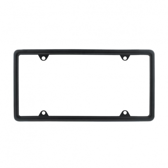 Slim License Plate Frame - Black