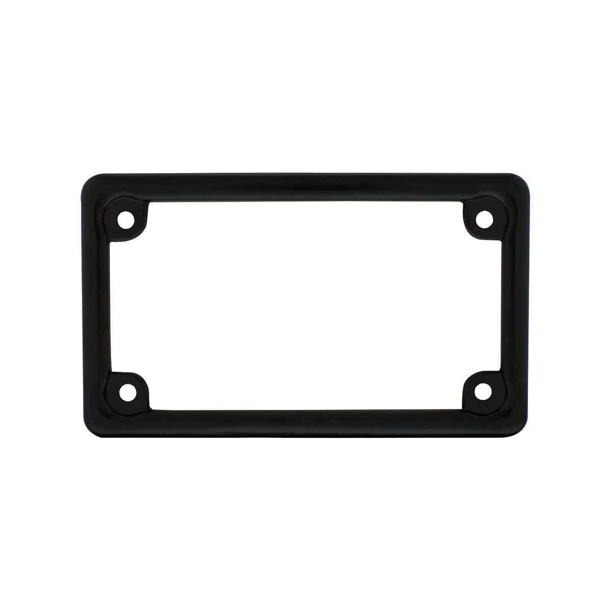 Black Motorcycle License Plate Frame - Thumbnail 2