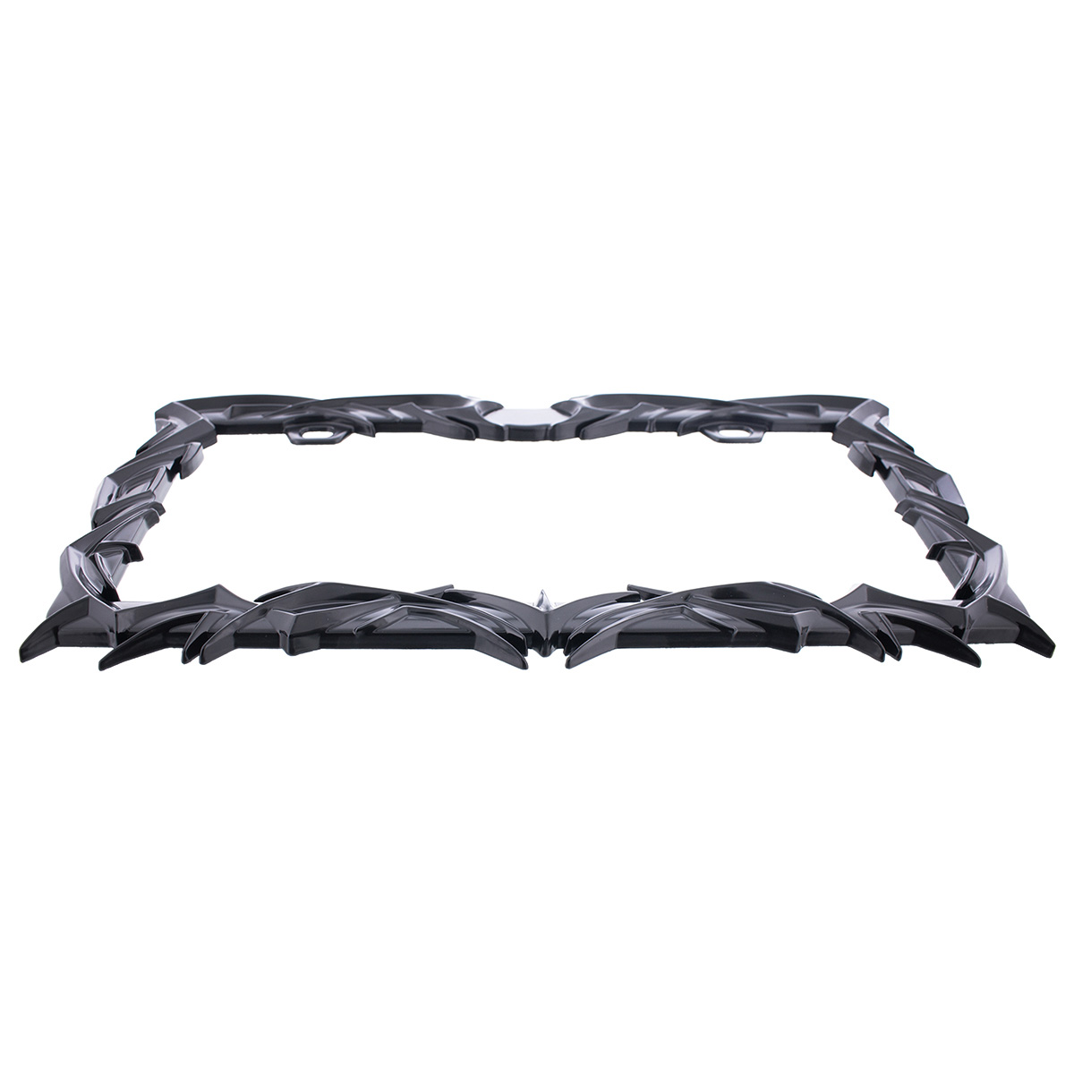 Tribal Flame License Plate Frame - Black - Thumbnail 6