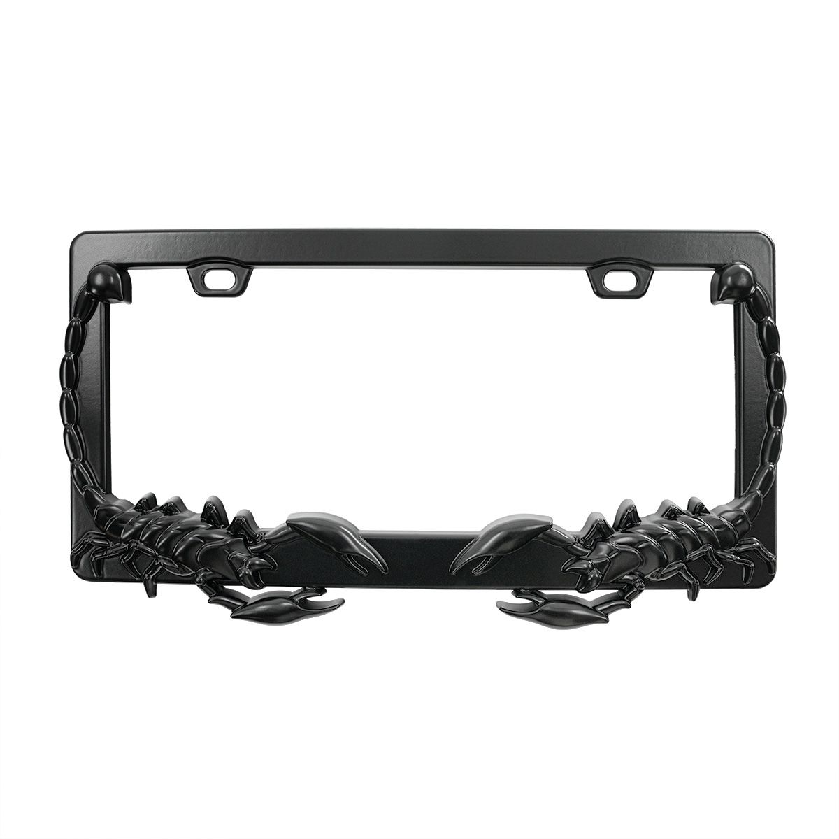 Scorpion License Plate Frame - Black