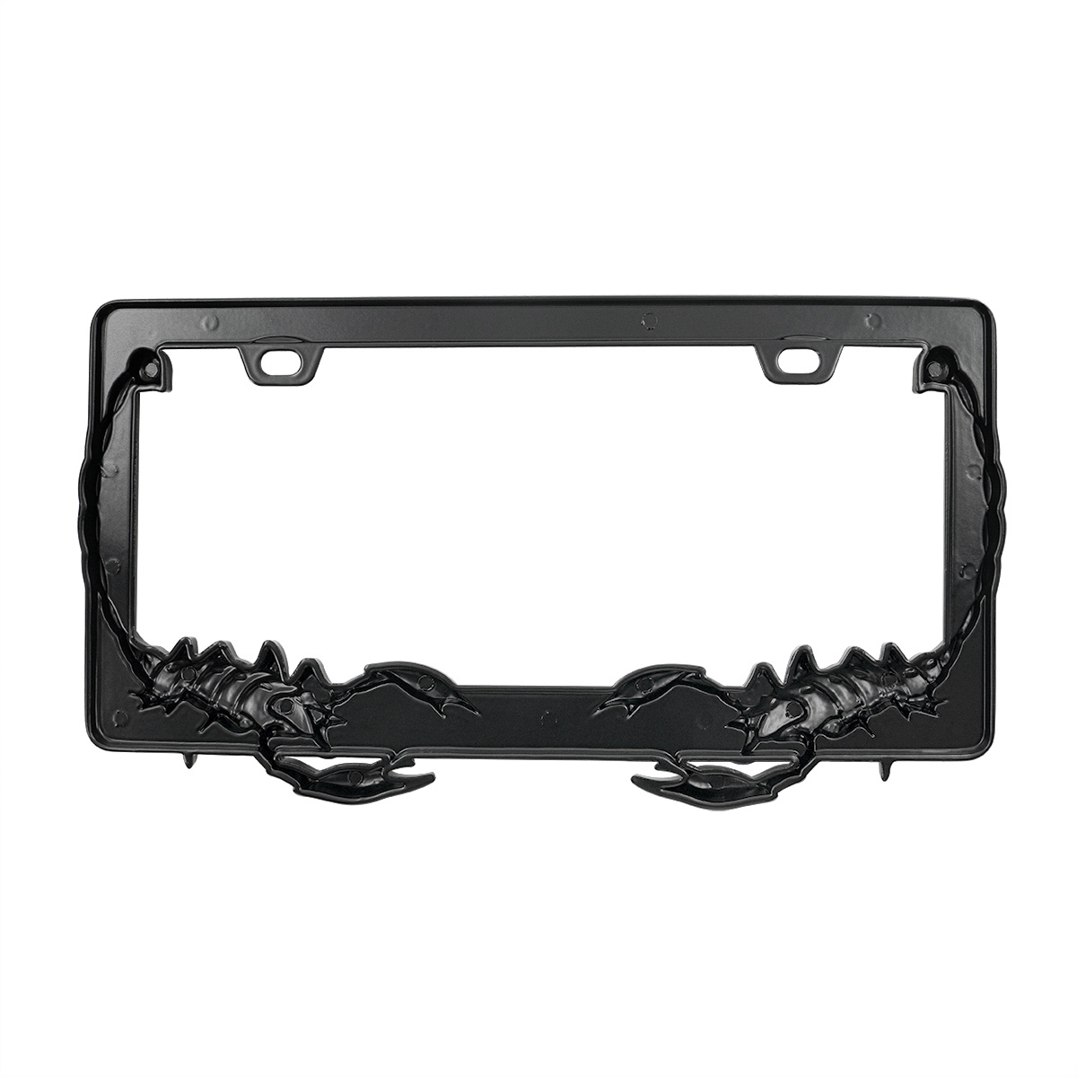 Scorpion License Plate Frame - Black - Thumbnail 3