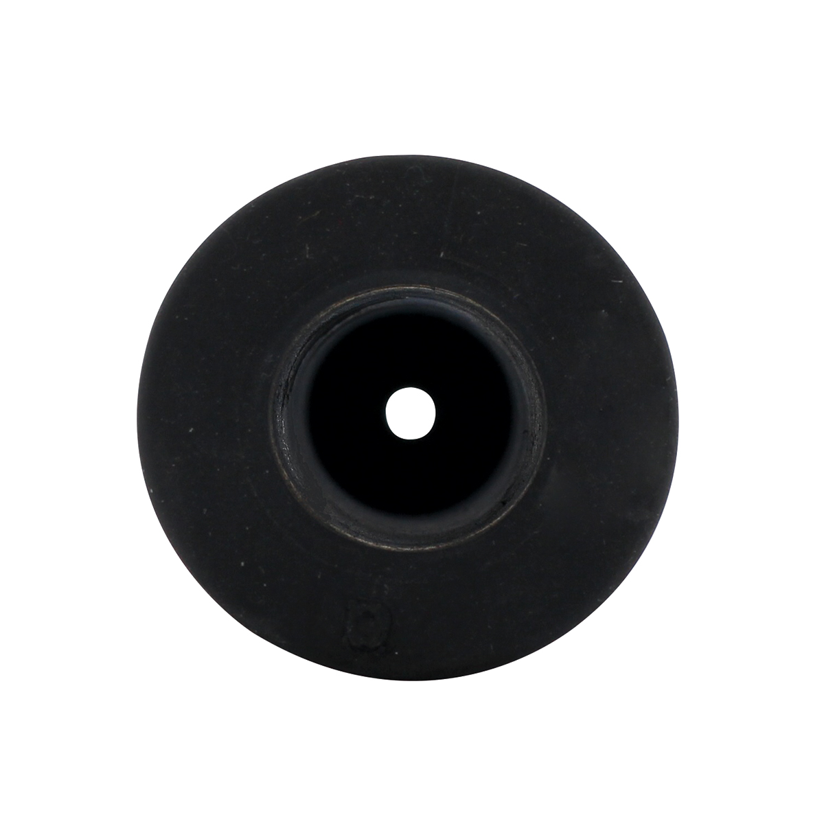 Black Motorcycle Rubber Grip Set - 1" or 1-1/8" (25/28mm) (Pair) - Thumbnail 2