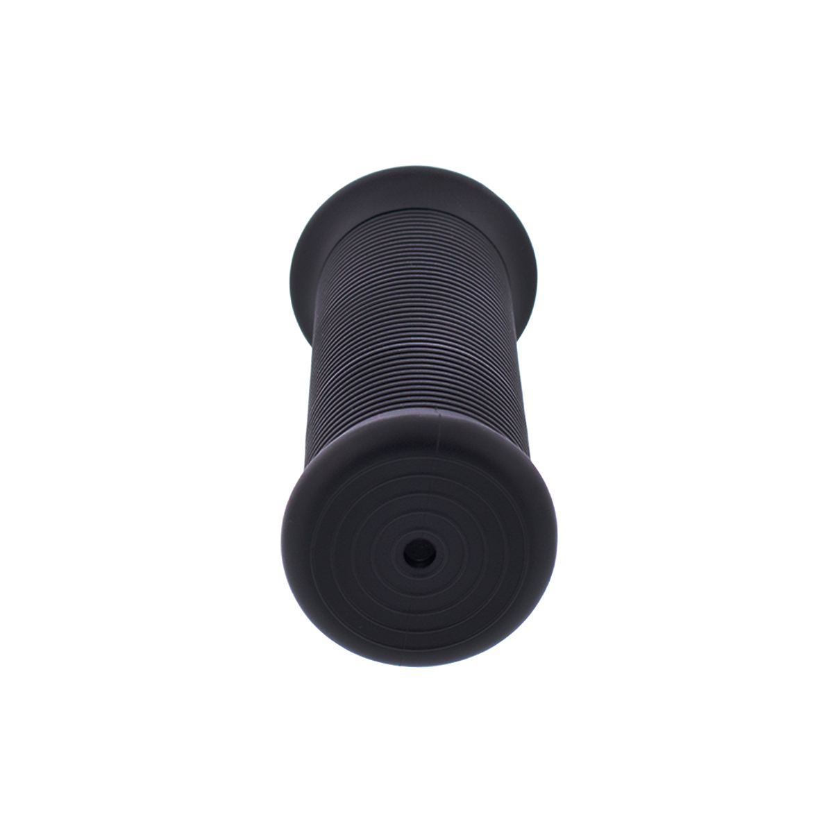 Black Motorcycle Rubber Grip Set - 1" or 1-1/8" (25/28mm) (Bulk) (Pair) - Thumbnail 5