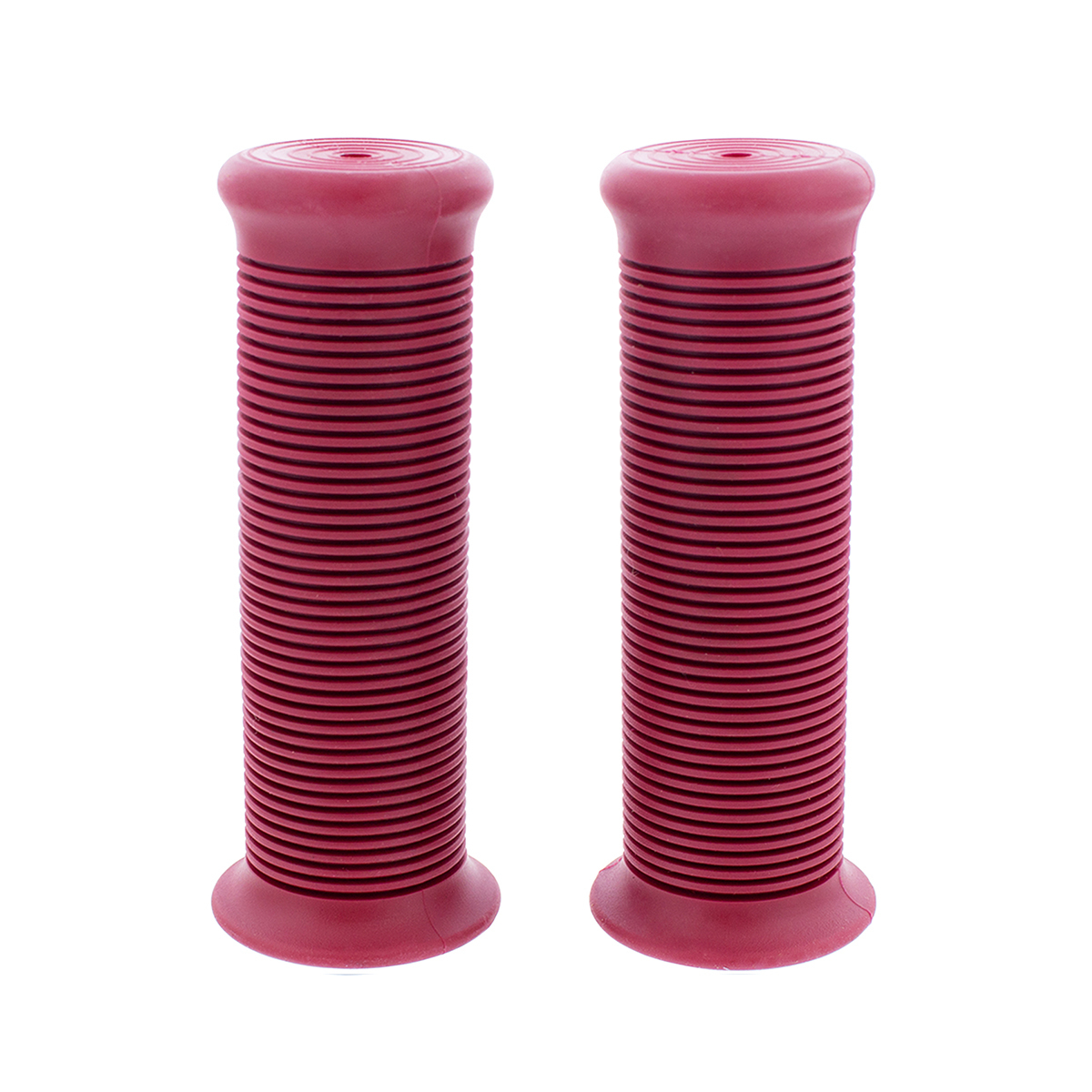 Red Motorcycle Rubber Grip Set - 1" or 1-1/8" (25/28mm) (Bulk) (Pair) - Thumbnail 6