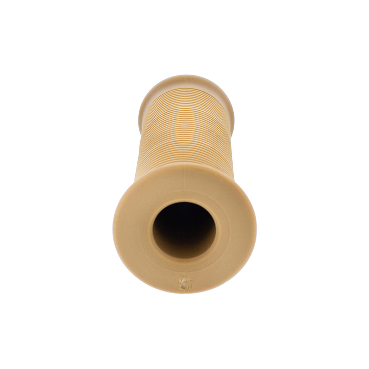 Natural Color Motorcycle Rubber Grip Set - 1" or 1-1/8" (25/28mm) (Bulk) (Pair) - Thumbnail 4