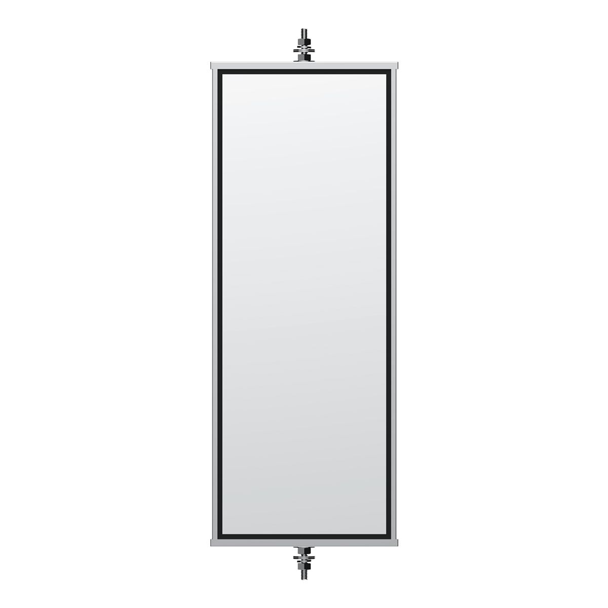 6" X 16" 430 Stainless Steel West Coast Mirror - Non Heated