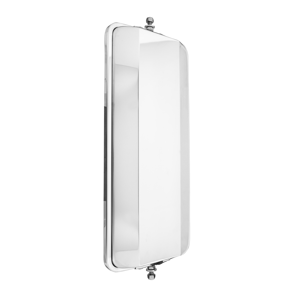 7" X 16" 430 Stainless Steel West Coast Style Mirror - Heated - Thumbnail 5