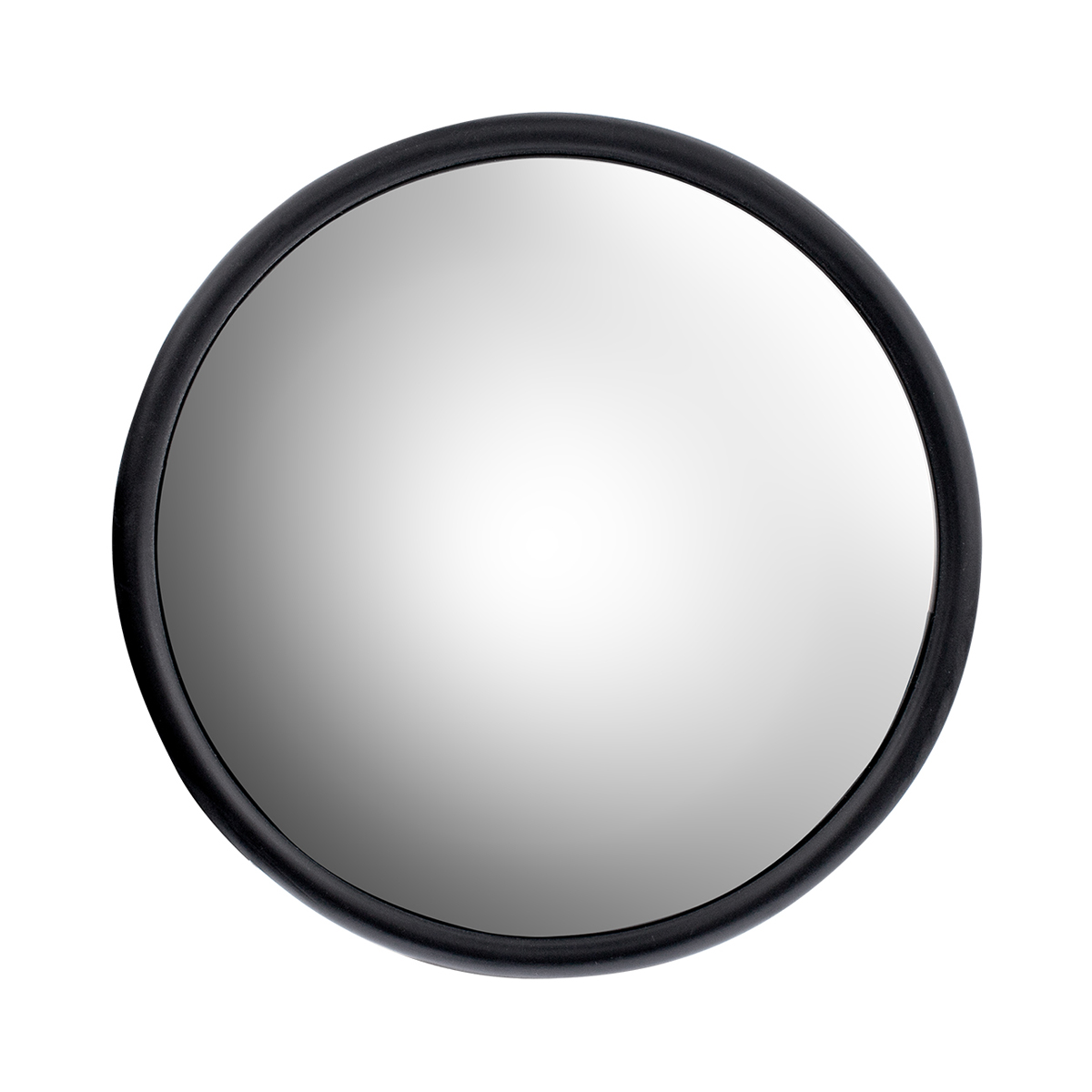 7-1/2" 430 Stainless Steel 320R Convex Mirror - Centered Mounting Stud - Thumbnail 3