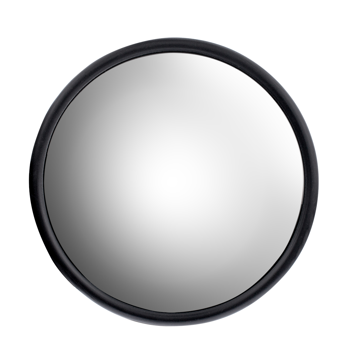 8-1/2" 430 Stainless Steel 320R Convex Mirror - Offset Mounting Stud - Thumbnail 2