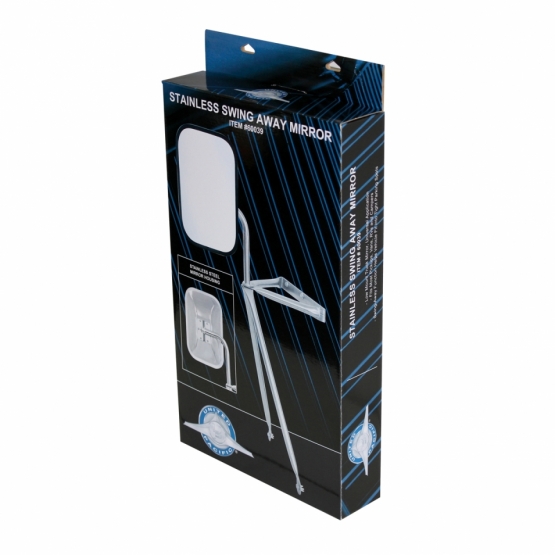 Stainless Steel Swing Away Mirror - Thumbnail 3