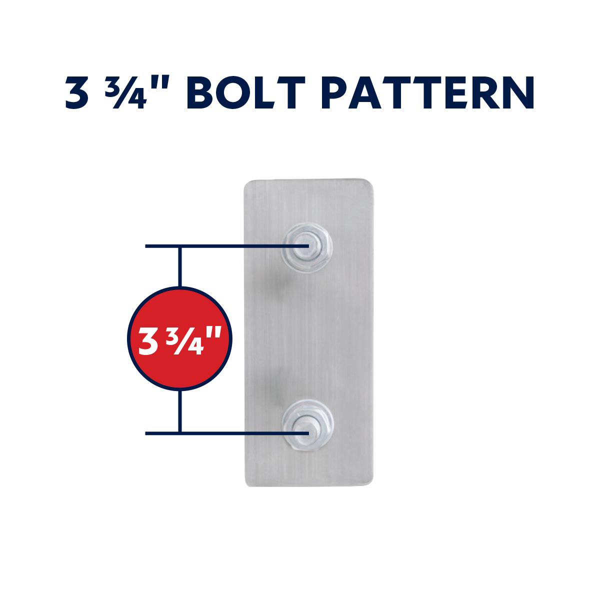 3-3/4" Bolt Pattern SS Spring Loaded Light Bar With 6X Double Fury 19 LED Lights & Visors-Red & Amber(Pair) - Thumbnail 5