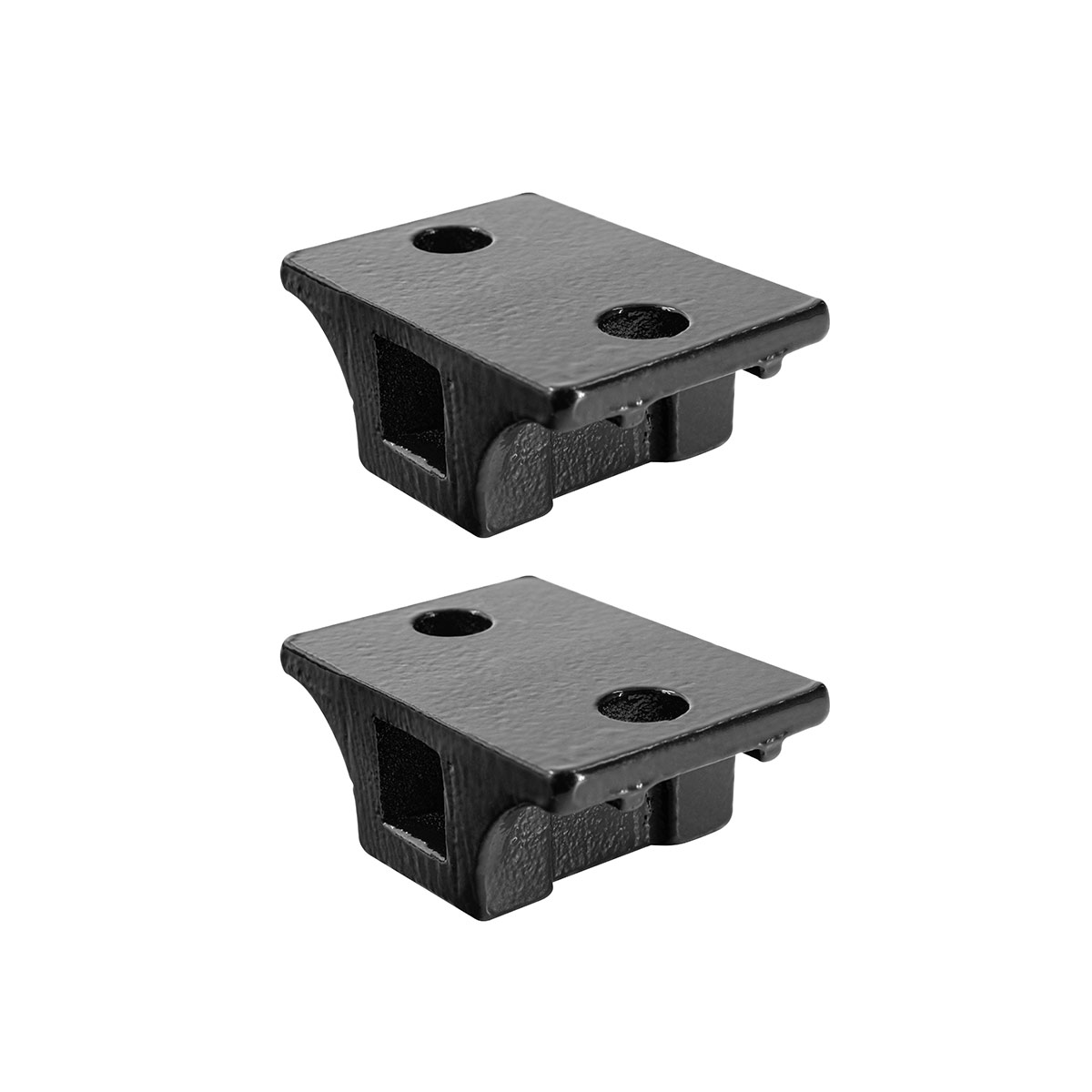 Black Angled Mud Flap Hangers With Mounting Hardware- 1 Coil (Pair) - Thumbnail 10
