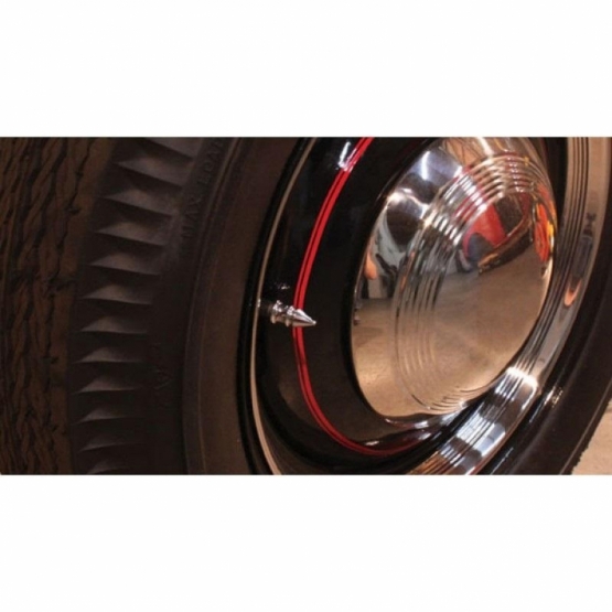 Chrome Spike Valve Caps (4-Pack) - Thumbnail 2