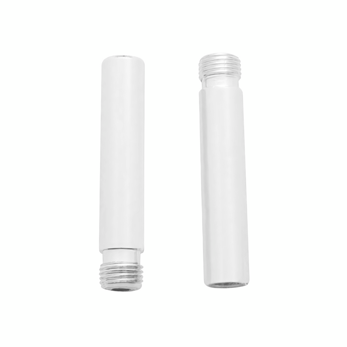 Chrome Metal Tube Door Lock Knob (Bulk) - Thumbnail 2