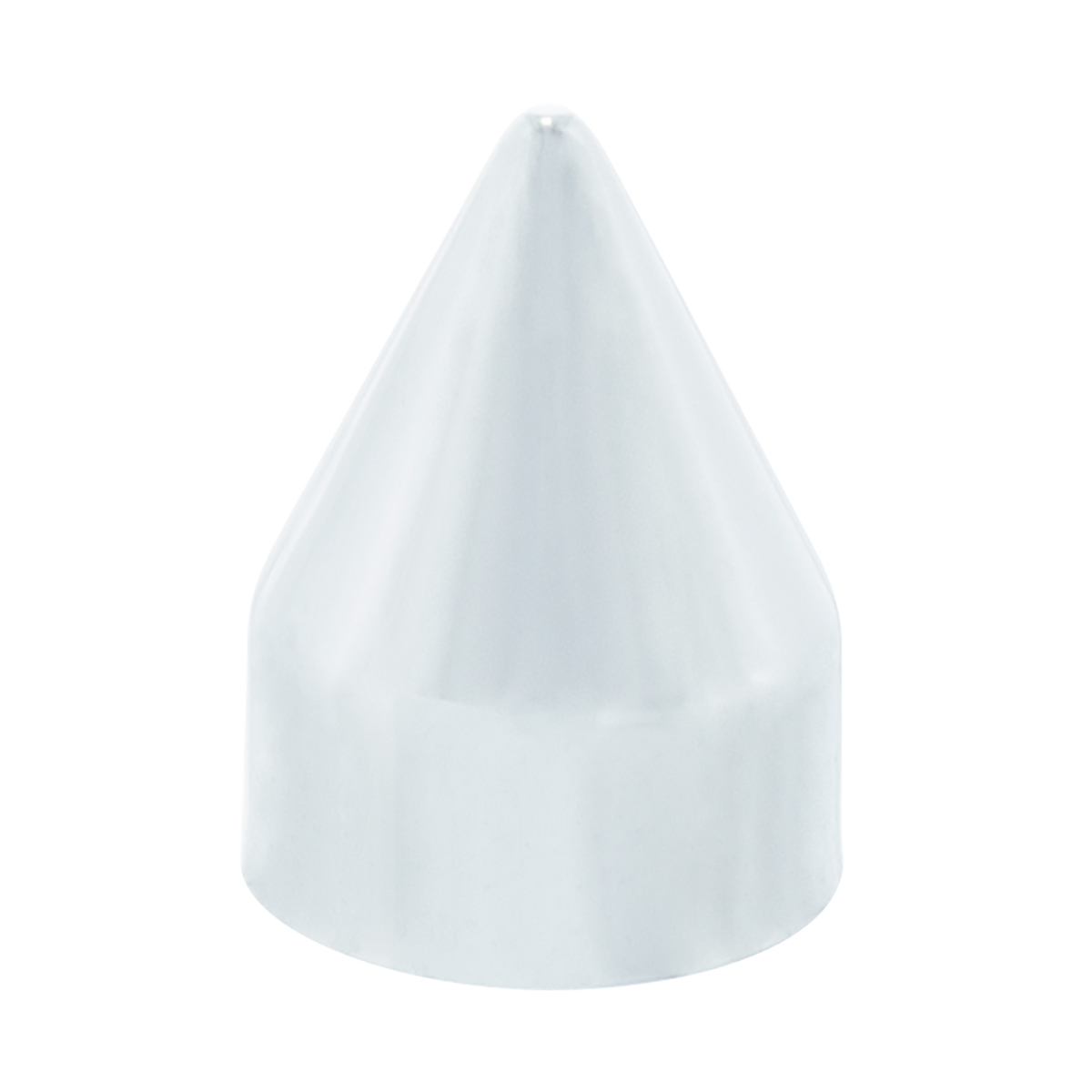 Chrome Plastic Spike Snap-On Screw Head Covers For #10 And #12 Screws (4-Pack) - Thumbnail 2