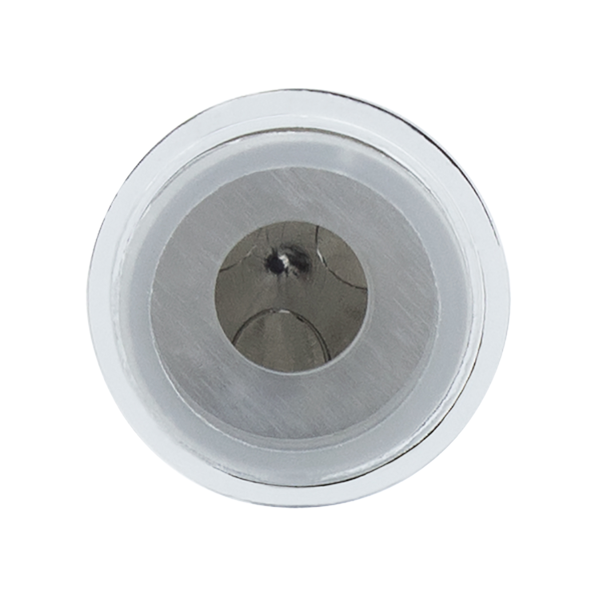 Chrome Plastic Spike Snap-On Screw Head Covers For #10 And #12 Screws (4-Pack) - Thumbnail 3