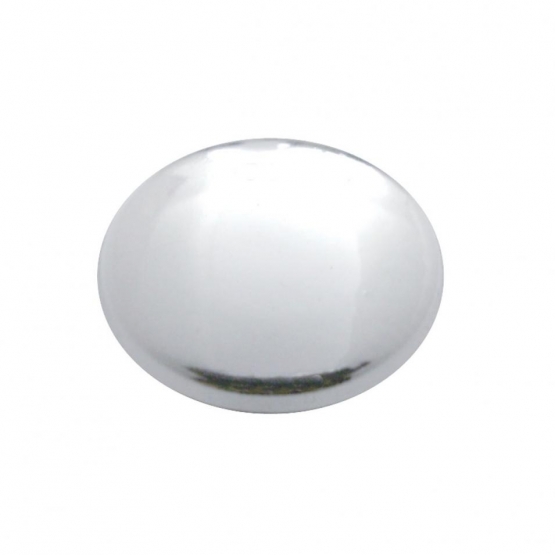 Chrome Plastic Push-On Covers For Phillips Round Head Screw (10-Pack)