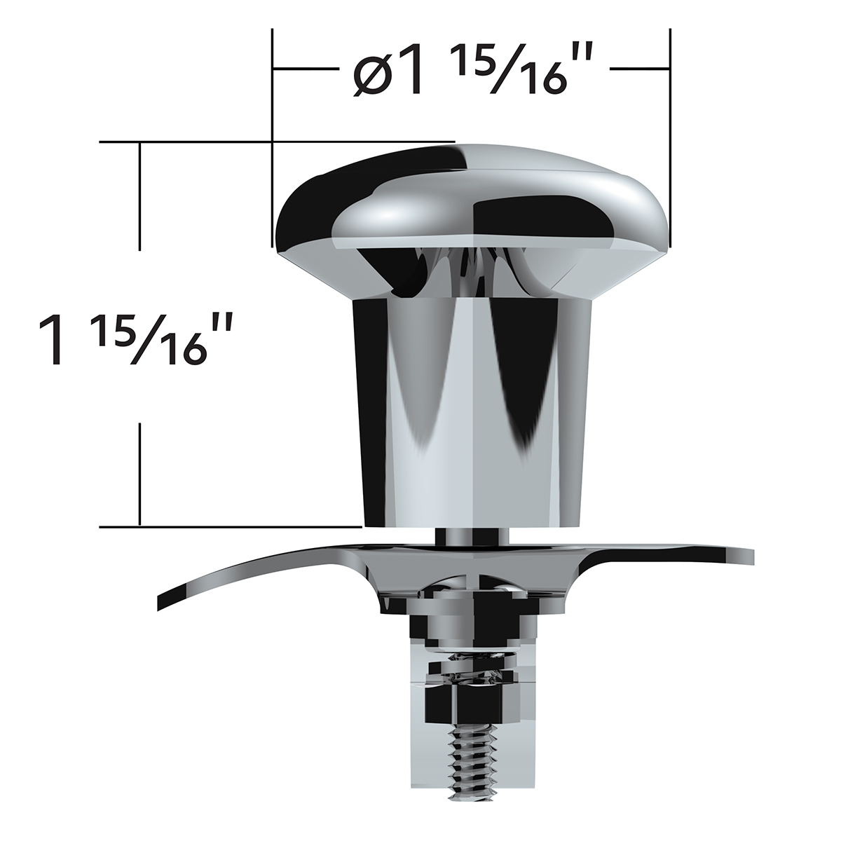 Heavy Duty Aluminum Steering Wheel Spinner - Thumbnail 6