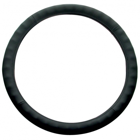 18" Steering Wheel Cover - Black - Thumbnail 2