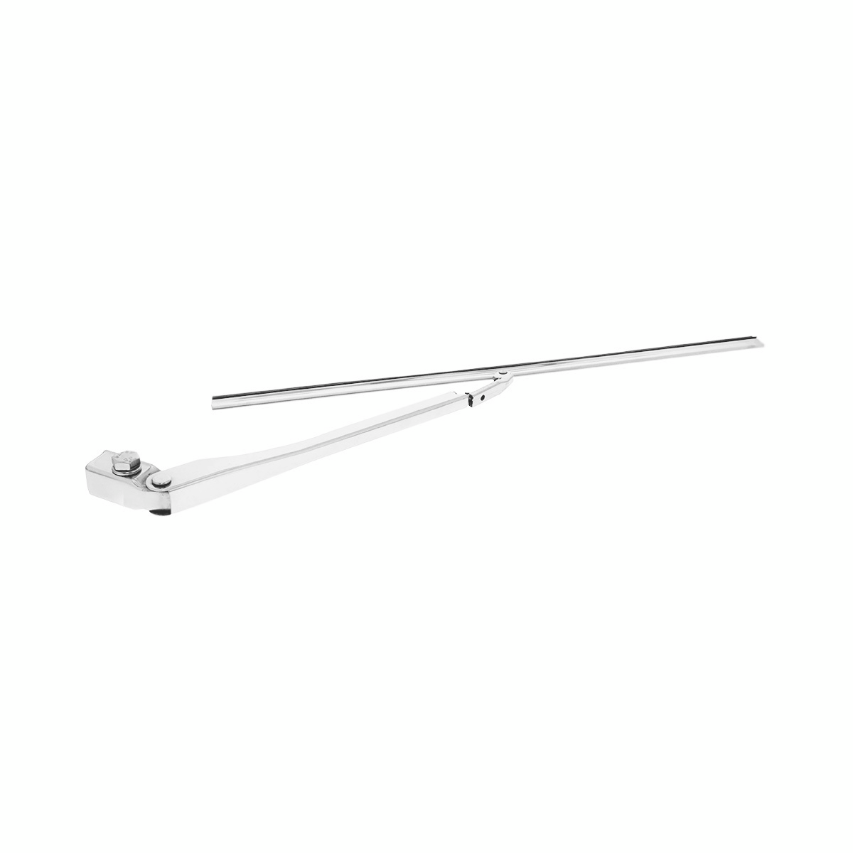 Hook & Saddle Type 11" Stainless Steel Wiper Arm With 7.5" Wiper Blade - Thumbnail 2