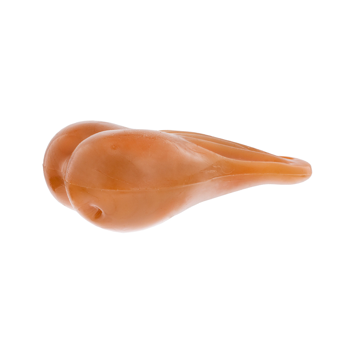 8-1/4" Tall Large Low-Hanging Rubber Balls - Tan - Thumbnail 6