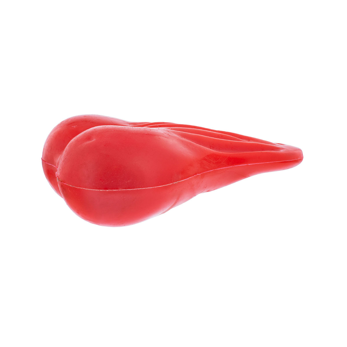 8-1/4" Tall Large Low-Hanging Rubber Balls - Red - Thumbnail 6