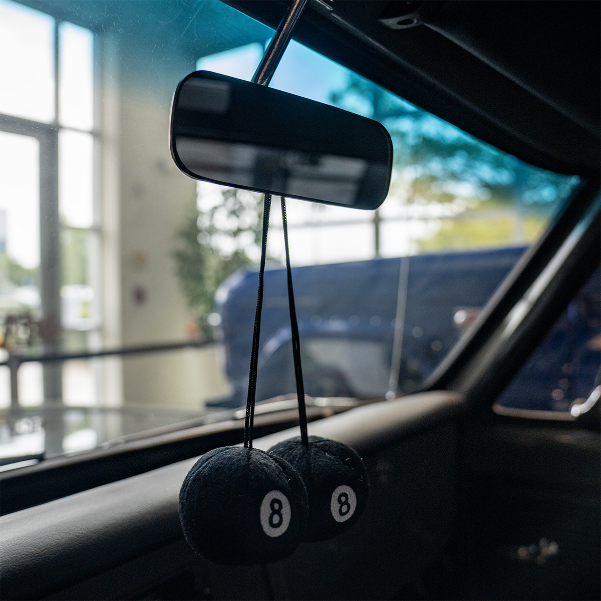 3" Round Fuzzy 8-Ball (Pair) - Thumbnail 3