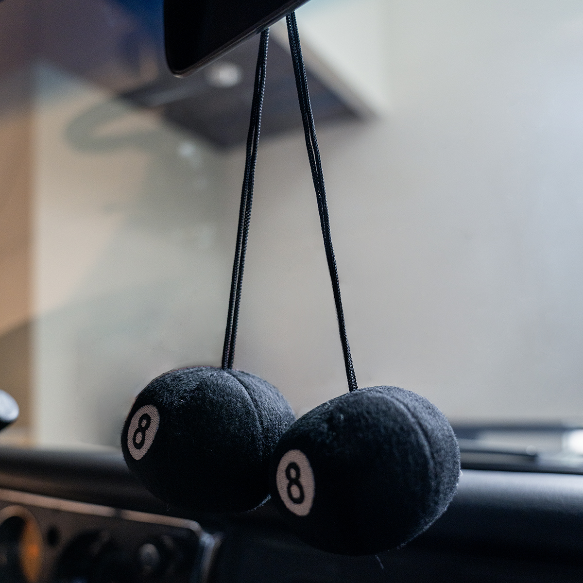 3" Round Fuzzy 8-Ball (Pair) - Thumbnail 4