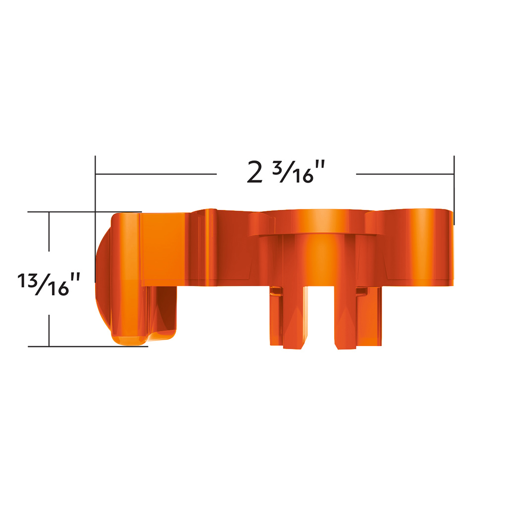 Candy Color Plastic Splitter Button For Eaton Fuller 13 Speed Shifter-Cadmium Orange - Thumbnail 8