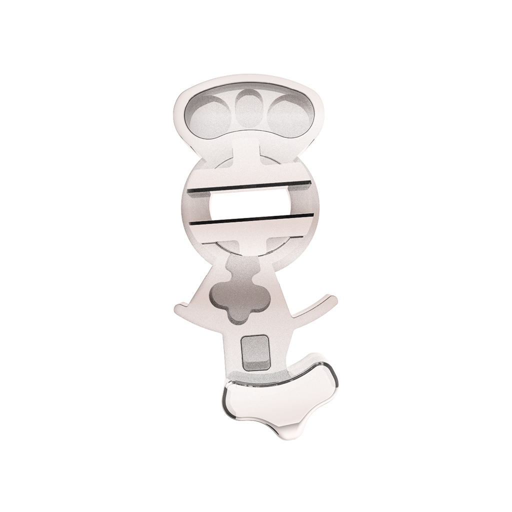 Candy Color Plastic Splitter Button For Eaton Fuller 13 Speed Shifter-Liquid Silver - Thumbnail 6