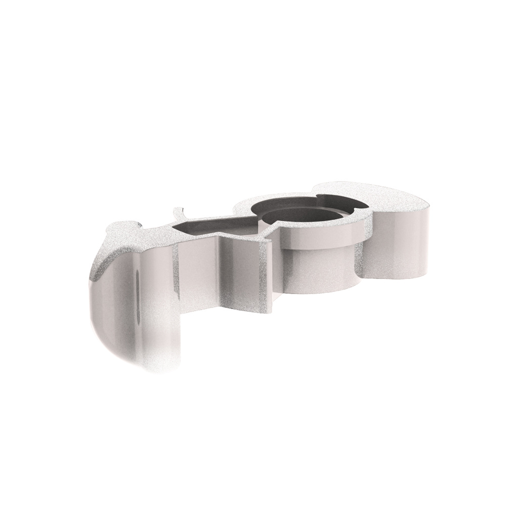 Candy Color Plastic Splitter Button For Eaton Fuller 15 Speed Shifter-Liquid Silver - Thumbnail 2